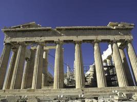 die Stadt Athen in Griechenland foto