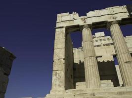 die Stadt Athen in Griechenland foto