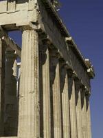 die Stadt Athen in Griechenland foto