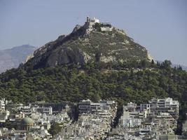 die Stadt Athen in Griechenland foto