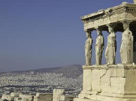 die Stadt Athen in Griechenland foto