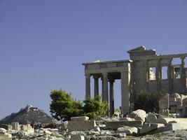 die Stadt Athen in Griechenland foto