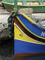 Hafen von Marsaxlokk auf der Insel Malta foto