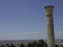 die Stadt Tunis in Tunesien foto