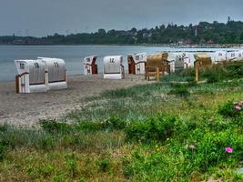 die stadt eckernförde an der ostsee foto