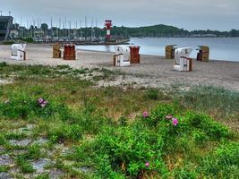 die stadt eckernförde an der ostsee foto