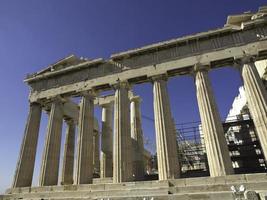 die Stadt Athen in Griechenland foto