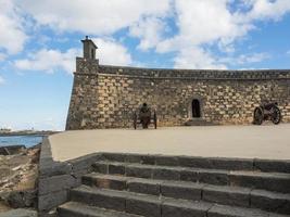 die kanarische insel lanzarote in spanien foto