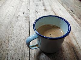 Bild einer Tasse Kaffee foto