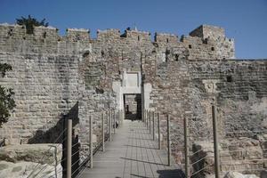 Burg von Bodrum in der Türkei foto