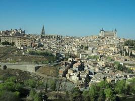 Die Altstadt von Toledo in Spanien foto