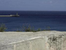 die stadt valetta auf der malta-insel foto