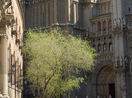 Die Altstadt von Toledo in Spanien foto