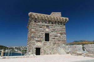 Turm in der Burg von Bodrum, Mugla, Türkei foto