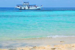 Fähre auf dem Meer Thailand foto