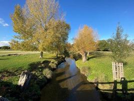 ein blick auf den richmond park in london in der herbstsonne foto