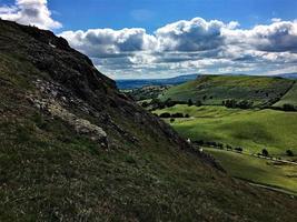 ein blick auf die caradoc-hügel in shropshire foto