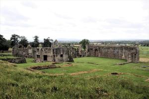 ein blick auf die abtei von haughmond in der nähe von shrewsbury in shropshire foto