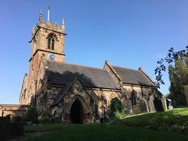 ein blick auf die kirche von ashley in der nähe von market drayton foto