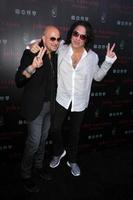 los angeles, sep 21 - john varvatos, paul stanley im john varvatos und ringo starr feiern den internationalen friedenstag im john varvatos am 21. september 2014 in west hollywood, ca foto