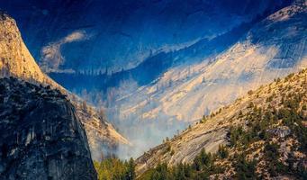 Yosemite - Waldbrand - Tele Foto