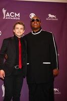 Las Vegas, 7. März – Hunter Hayes, Stevie Wonder im Presseraum der Academy of Country Music Awards 2013 in der mgm grand garden arena am 7. März 2013 in las vegas, nv foto