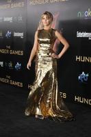 Los Angeles, 12. März - Jennifer Lawrence kommt am 12. März 2012 in Los Angeles, ca., zur Premiere der Hunger Games im Nokia Theater im La Live foto