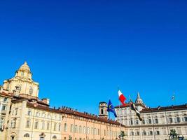 Hdr Piazza Castello, Turin foto