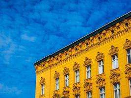 hdr traditionelle historische fassade in berlin foto