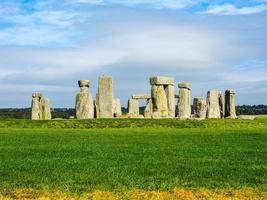 HDR-Stonehenge-Denkmal in Amesbury foto