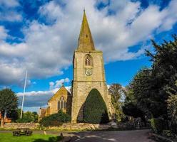 Hdr St Mary Magdalene Kirche in Tanworth in Arden foto