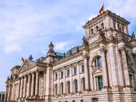 hdr reichstag in berlin foto