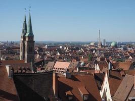 Luftaufnahme von Nürnberg foto