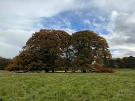 ein blick auf die landschaft von cheshire in der nähe von knutsford foto