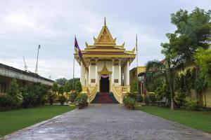 kambodschanischer buddhistischer Tempel foto