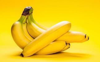Bündel reifer Bananen Nahaufnahme