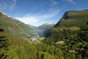 nordnorwegische Fjorde. foto