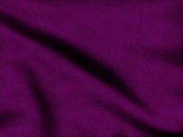 Stoffstruktur mit violetter Farbe foto