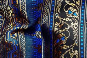 antikes asiatisches Textil foto
