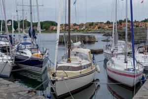 Svaneke auf der Insel Bornholm foto