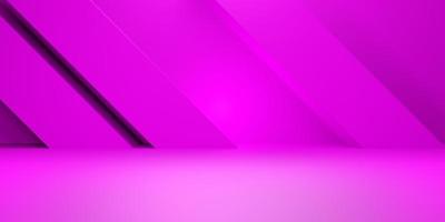 3D-Rendering des violetten abstrakten geometrischen Hintergrunds. Cyberpunk-Konzept. szene für werbung, technik, schaufenster, banner, kosmetik, mode, business. Science-Fiction-Illustration. Warenpräsentation foto