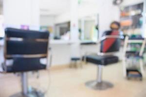 Salon Beauty Interior Blur Hintergrund foto