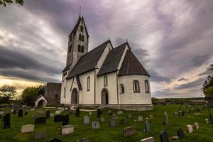 Kirche von Gothem in Gotland, Schweden foto