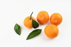 jeruk santang madu, citrus sinensis, wird oft während des chinesischen neujahres konsumiert. ausgewähltes Fokusbild. foto