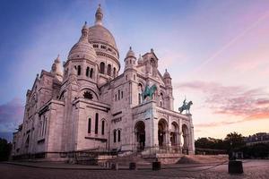 Basilika von Sacre Coeur, Paris foto