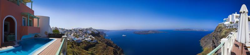 Santorini Panorama - Griechenland foto