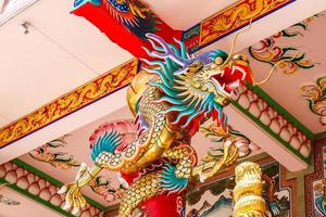 Drachen im chinesischen Tempel