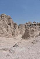 malerische Landschaft der Badlands in South Dakota foto