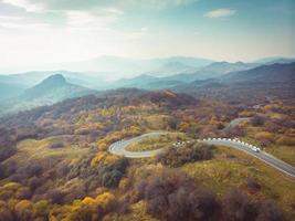 Herbst in Georgien foto