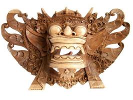 traditionelles indonesisches (balinesisches) Masken-Souvenir foto